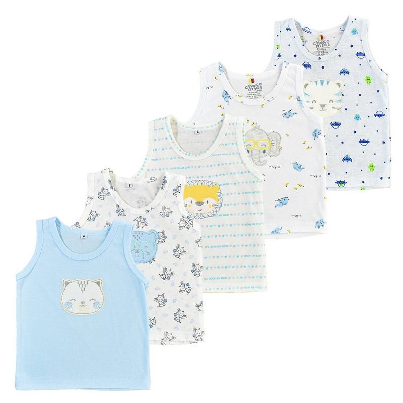 MUNDO BEBE - camisetas esqueletos para bebe niño bebé x5und