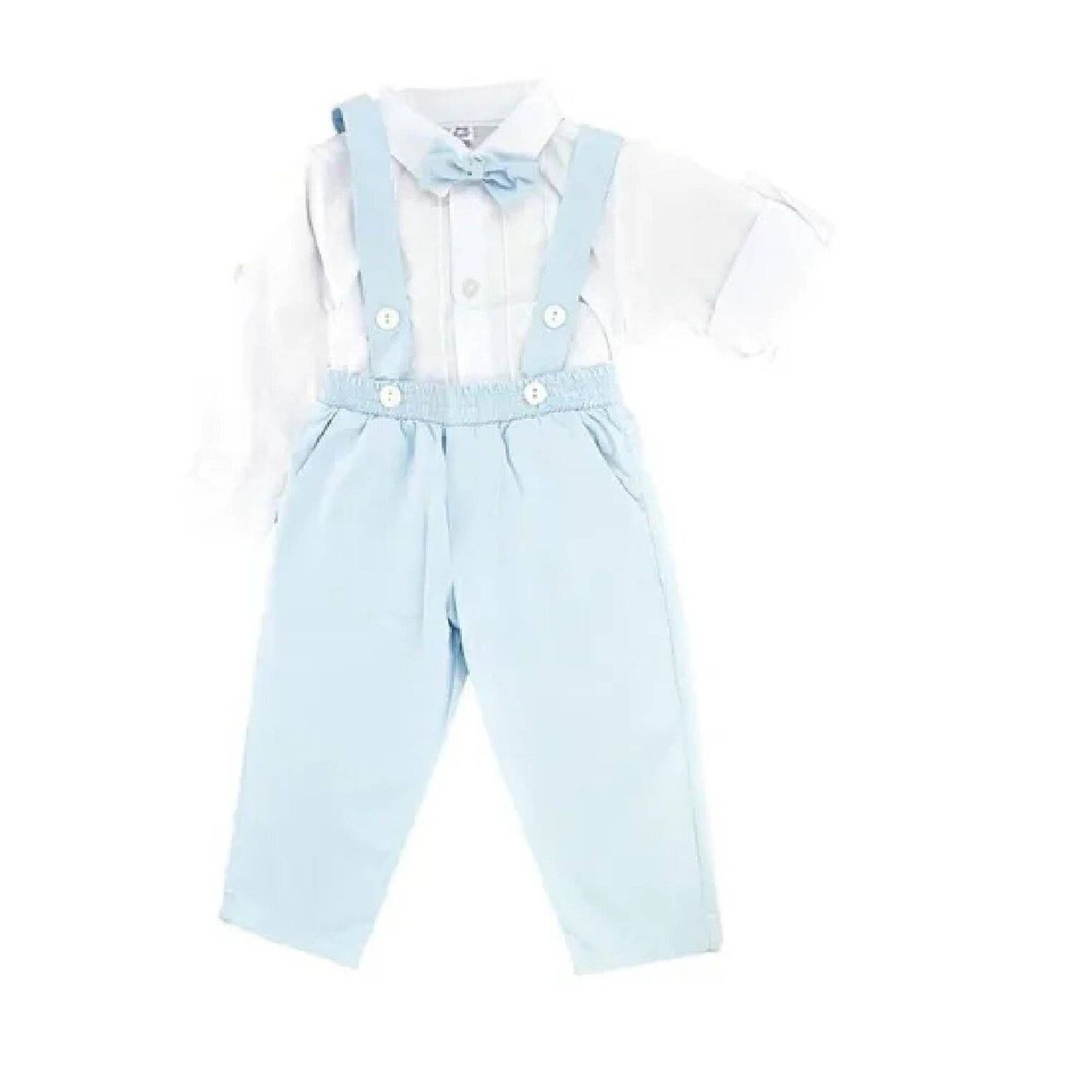 MUNDO BEBE - Conjunto traje bautizo para bebe niño.