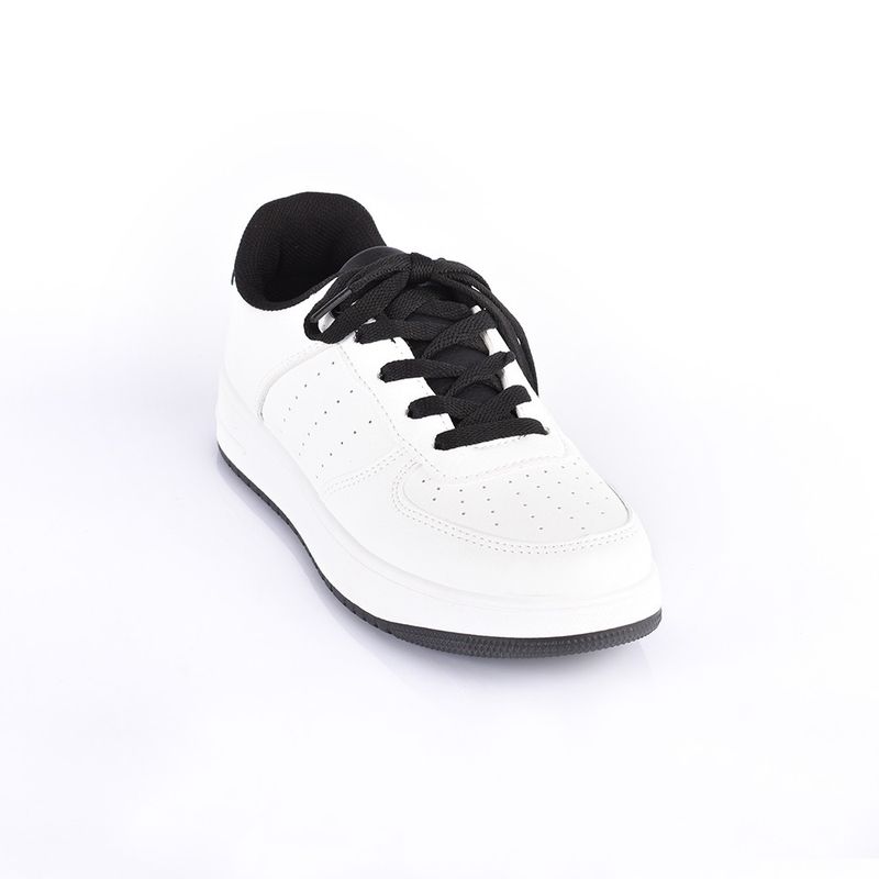 PRICE SHOES - Price Shoes Tenis Casual Mujer 702Pu11W11Negro