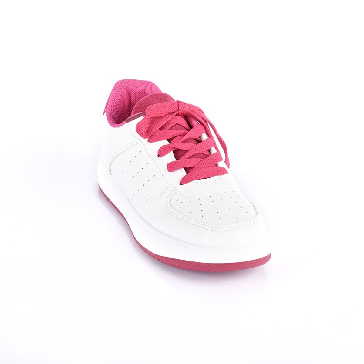 PRICE SHOES - Price Shoes Tenis Casual Mujer 702Pu11W16Blanco