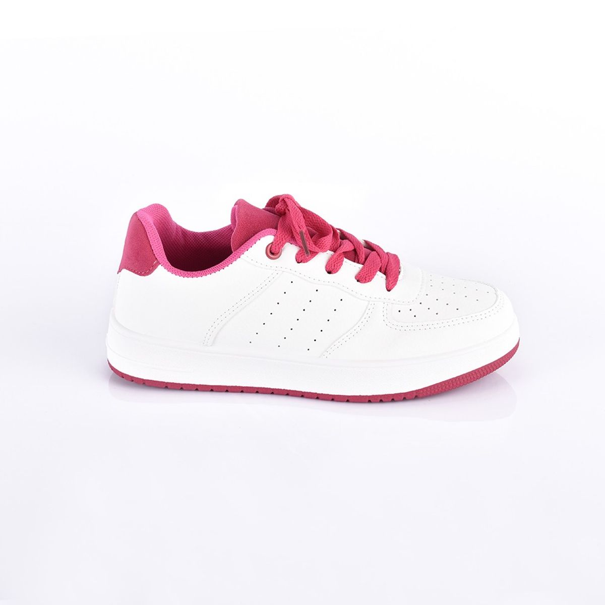 PRICE SHOES - Price Shoes Tenis Casual Mujer 702Pu11W16Blanco
