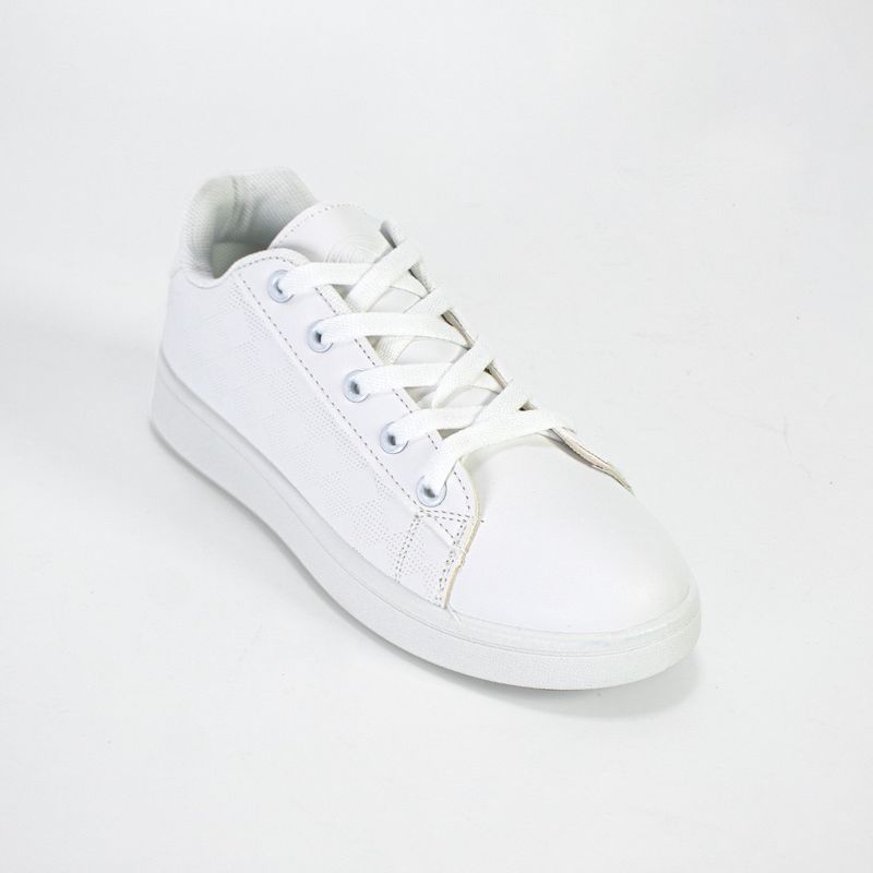 PRICE SHOES - Price Shoes Tenis Casual Mujer 702PU18W06Blanco