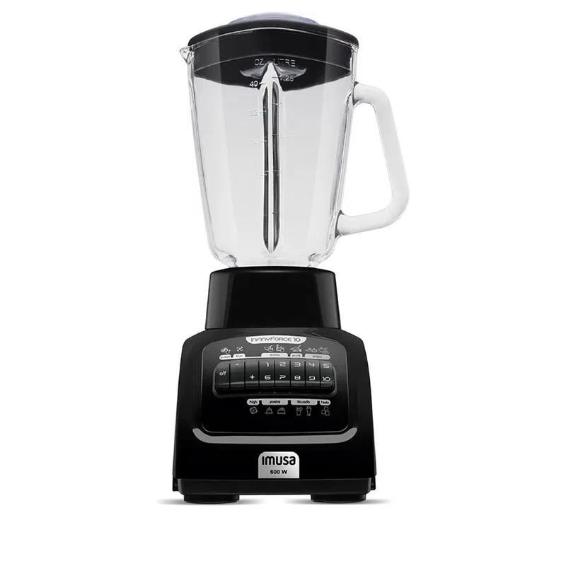 IMUSA - Licuadora IMUSA Infiny Force XL 10 Velocidades Negra.