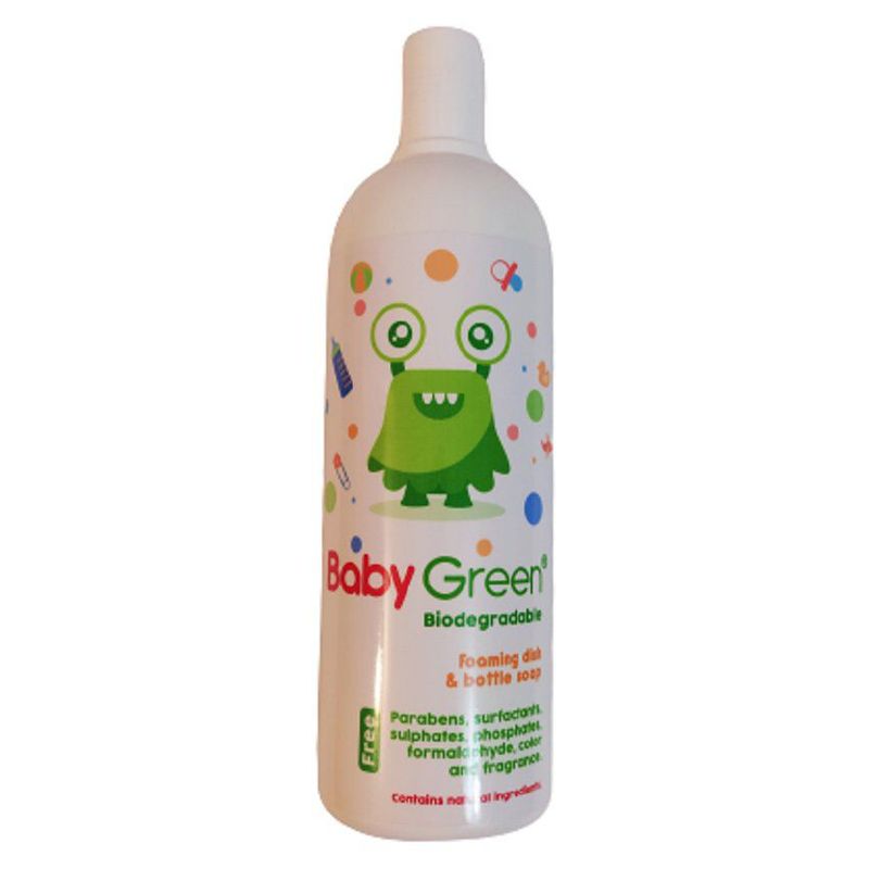 BABYGREEN - Jabón para teteros babygreen medio litro