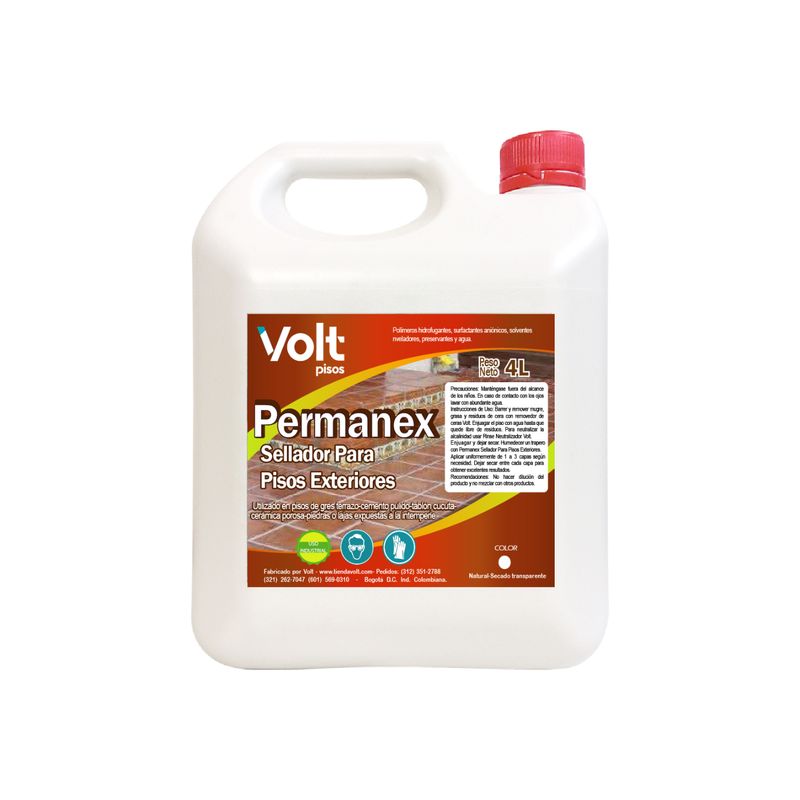VOLT - SELLADOR PERMANEX PARA PISOS EXTERIORES 4L VOLT