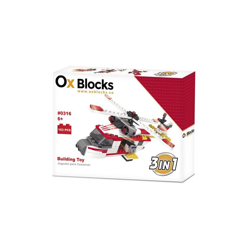 Ox rescue squad - juguete para construir 153 pieza OX TOYS | falabella.com