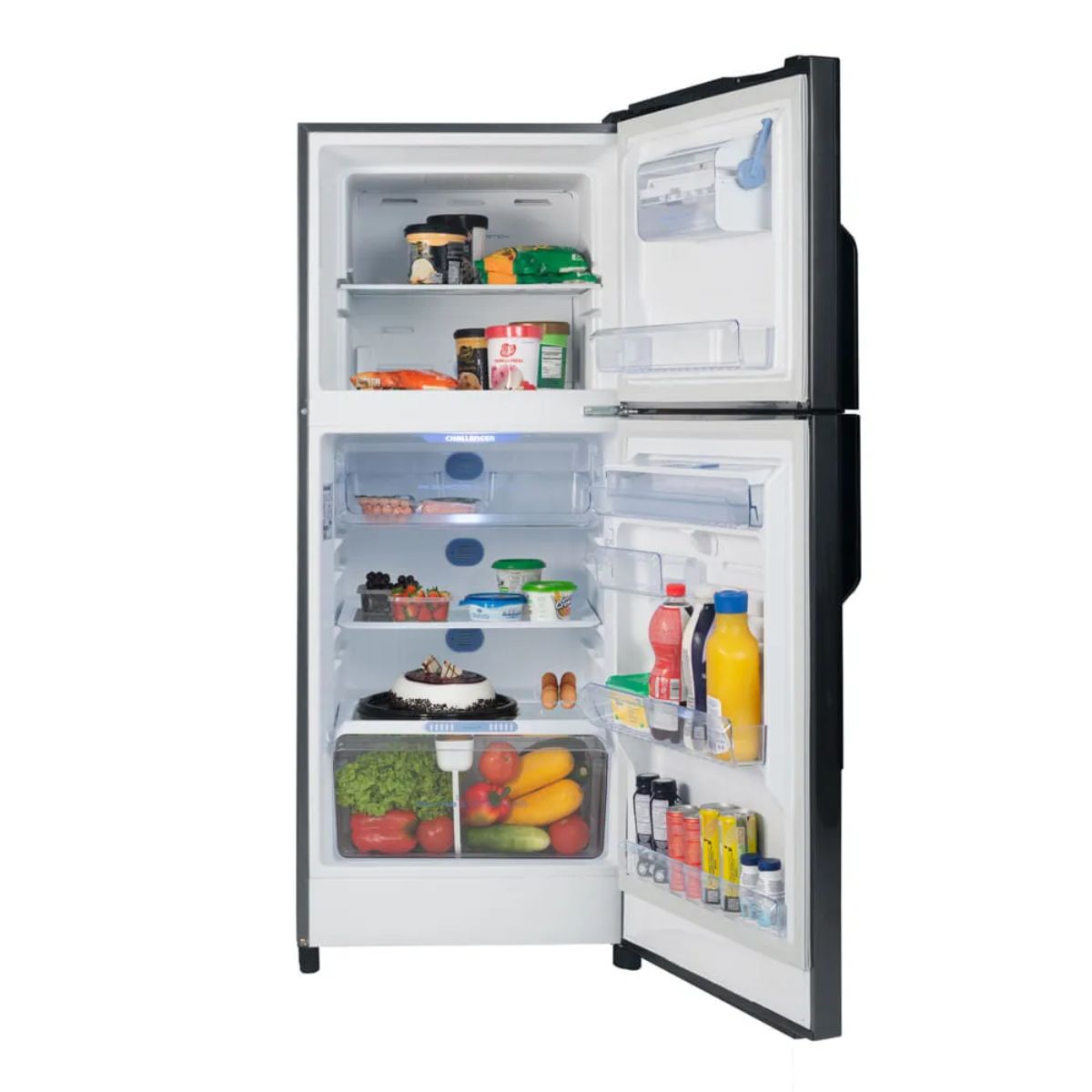 CHALLENGER - Nevera No Frost Challenger 249 Litros Brutos Titanium CR249_.