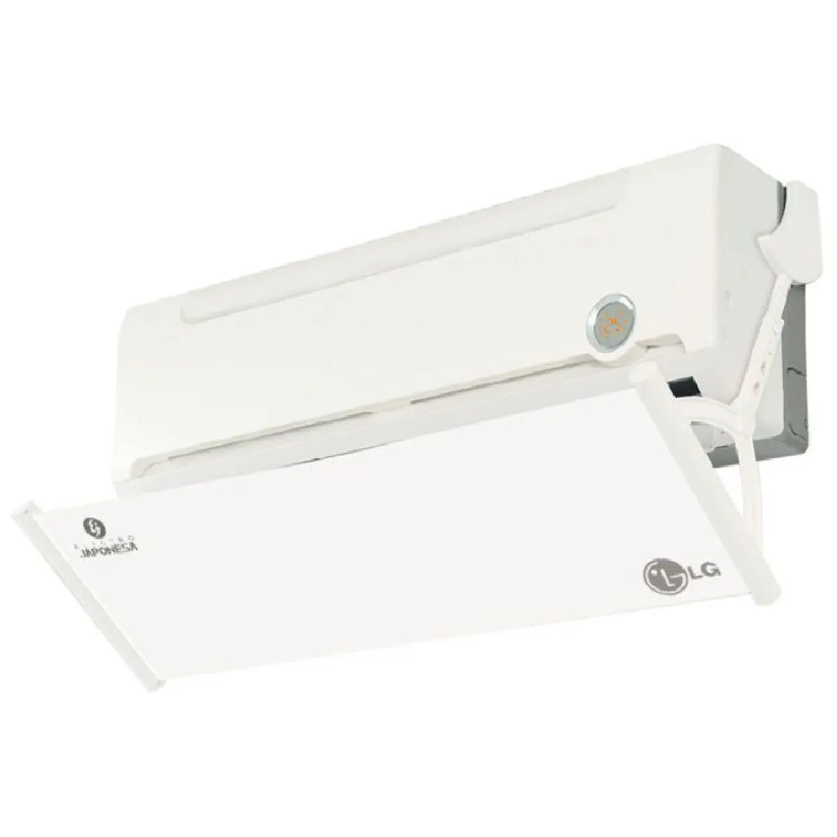 GENERICO - Deflector Para Aire Acondicionado Blanco DA100B