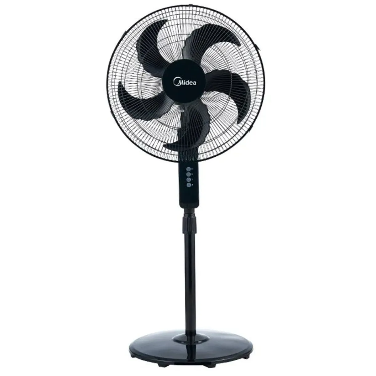 MIDEA - Ventilador de Pedestal Midea 18 Negro MSF18BCA.-