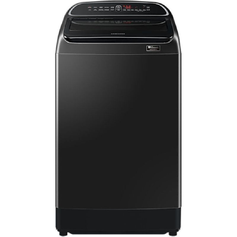 SAMSUNG - Lavadora Samsung 19Kg 42 Libras Inverter Negro WA19T6260BVCO
