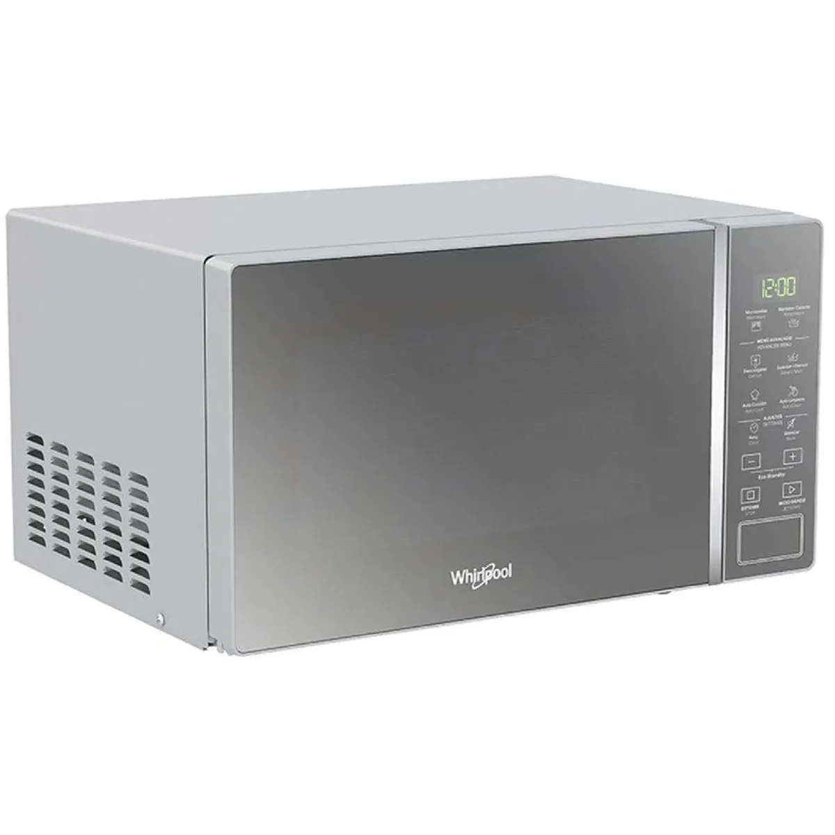 WHIRLPOOL - Horno Microondas Whirlpool 20 Litros 700W Silver WM1807D