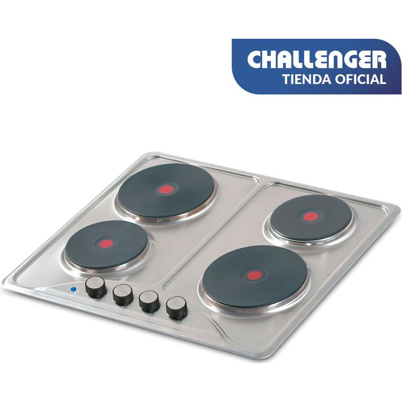 CHALLENGER - Estufa Eléctrica 220V Challenger 4 puestos - ref. SD6104