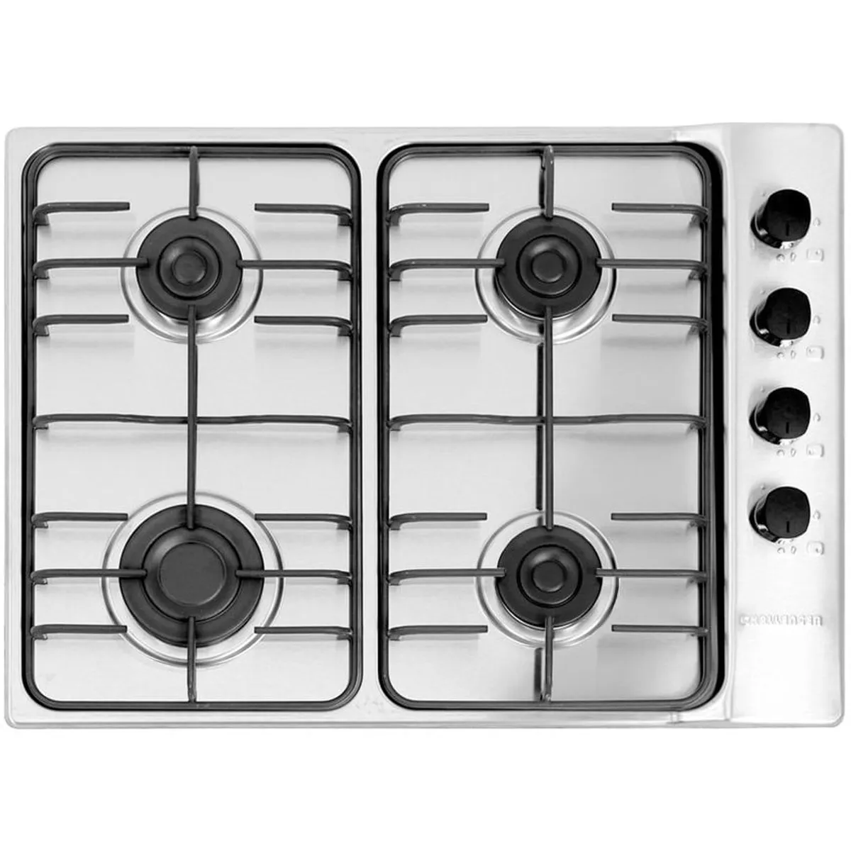 CHALLENGER - Estufa de Empotrar Challenger Acero Inoxidable 4 Puestos Gas SP5040