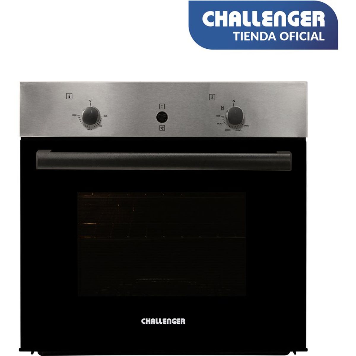 CHALLENGER - Horno mixto challenger hg 2555 negro/inox