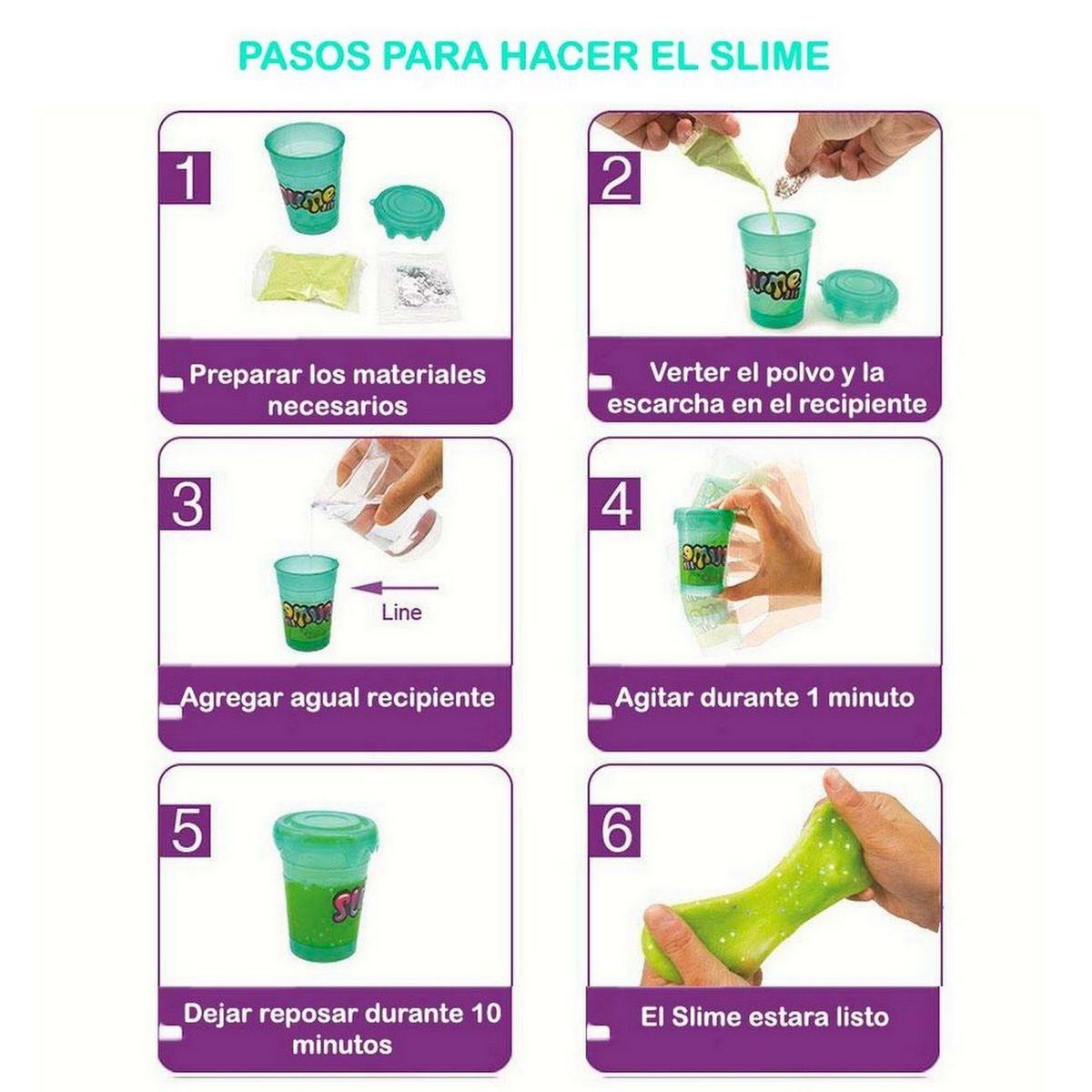DAYOSHOP - Slime Kit Slime Supplies Kit Para Hacer Slime Para Niñas