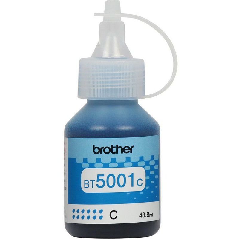 BROTHER - Botella brother bt5001c cyan ultra alto 5.000 pgs