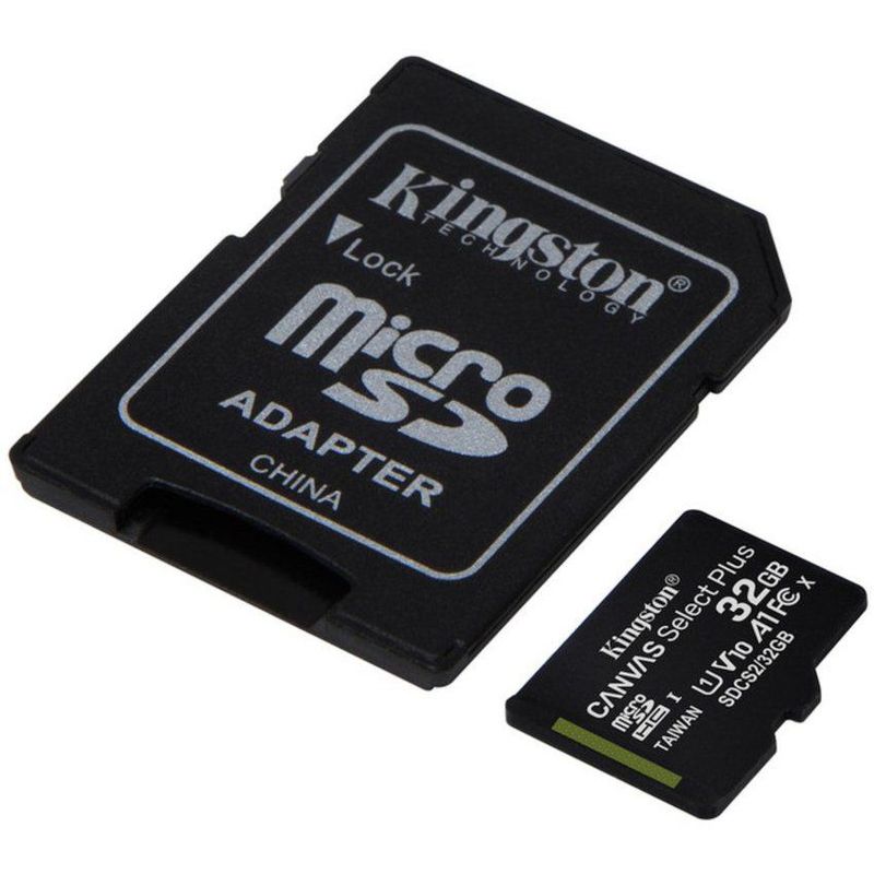 KINGSTON - Microsd 64gb kingston canvas select plus clase 10 uhs-1 u3 v30