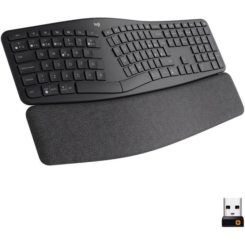 LOGITECH - Teclado logitech k860 ergo inalámbrico
