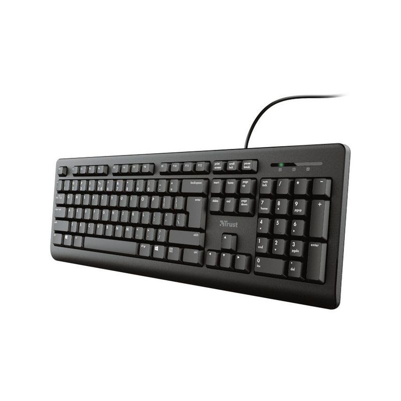 TRUST - Teclado trust 23883 alambrico primo