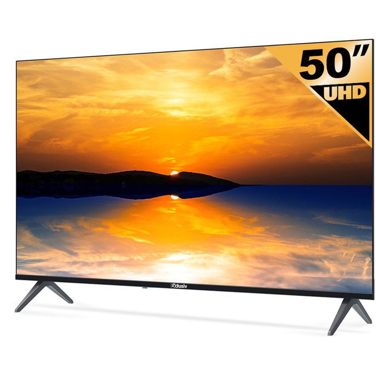 EXCLUSIV - Televisor exclusiv smart tv 50 pulgadas ultra hd 4k e50v2ua 