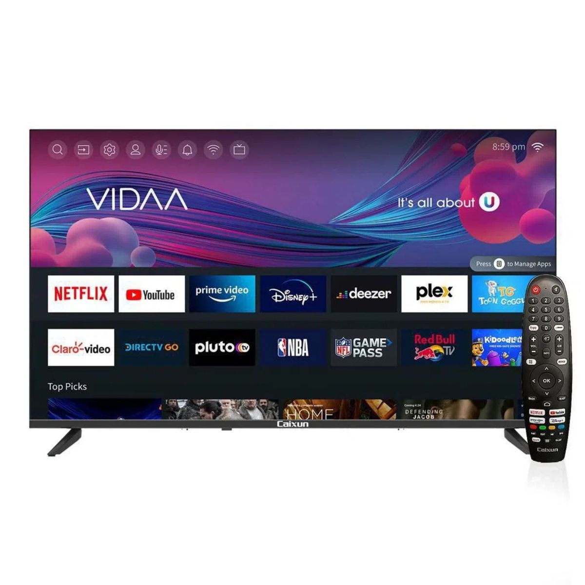 CAIXUN - Televisor Caixun 40 Pulgadas LED FHD Smart TV C40V2FV