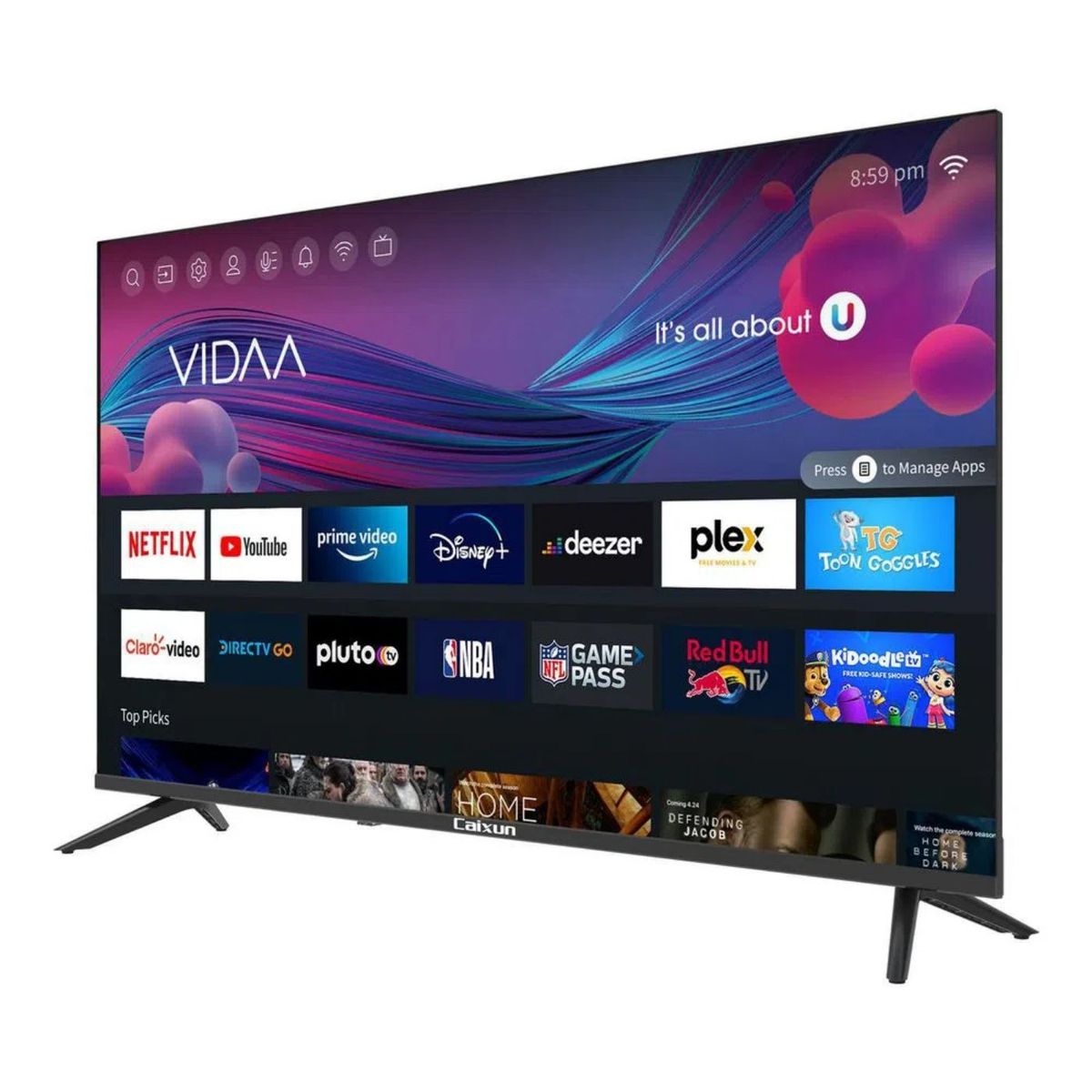 CAIXUN - Televisor Caixun 40 Pulgadas LED FHD Smart TV C40V2FV