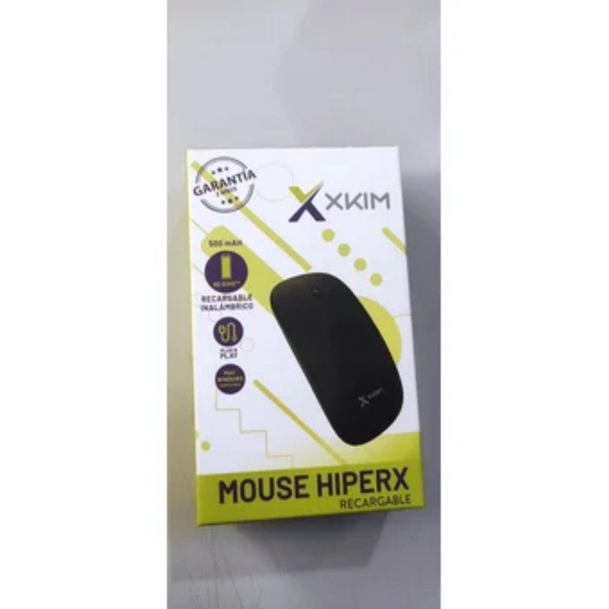 XKIM - Mouse Ergonomico Inalambrico X KIM HiperX Recargable Silencioso Portatil Ambidiestro