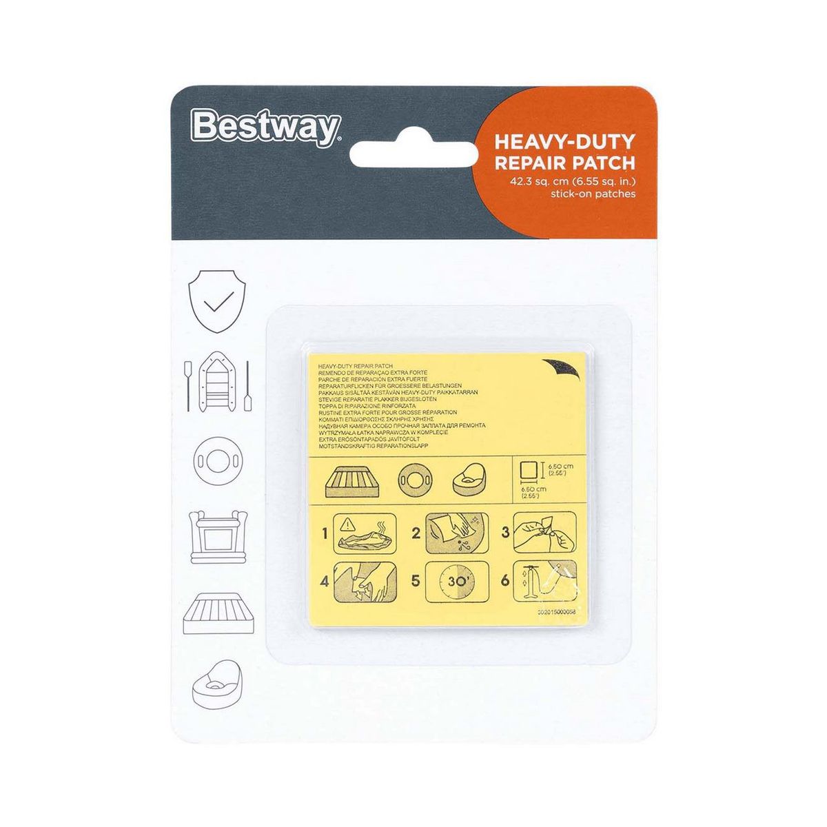 BESTWAY - Parches De Reparación Para Piscinas Y Colchones Inflables 10
