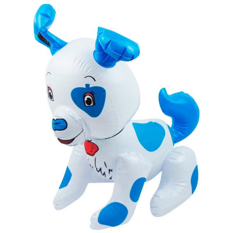 DAYOSHOP - Perro Perrito Blanco Inflable Niños Juguete