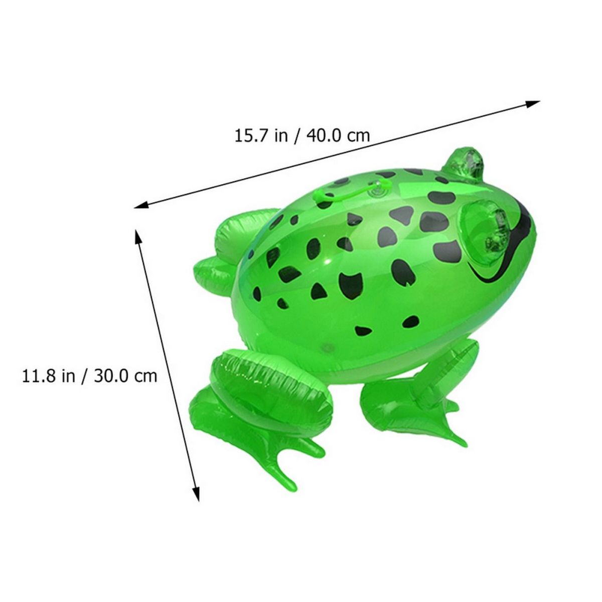 DAYOSHOP - Rana Luces Led Ojos Inflable Niños Juguete
