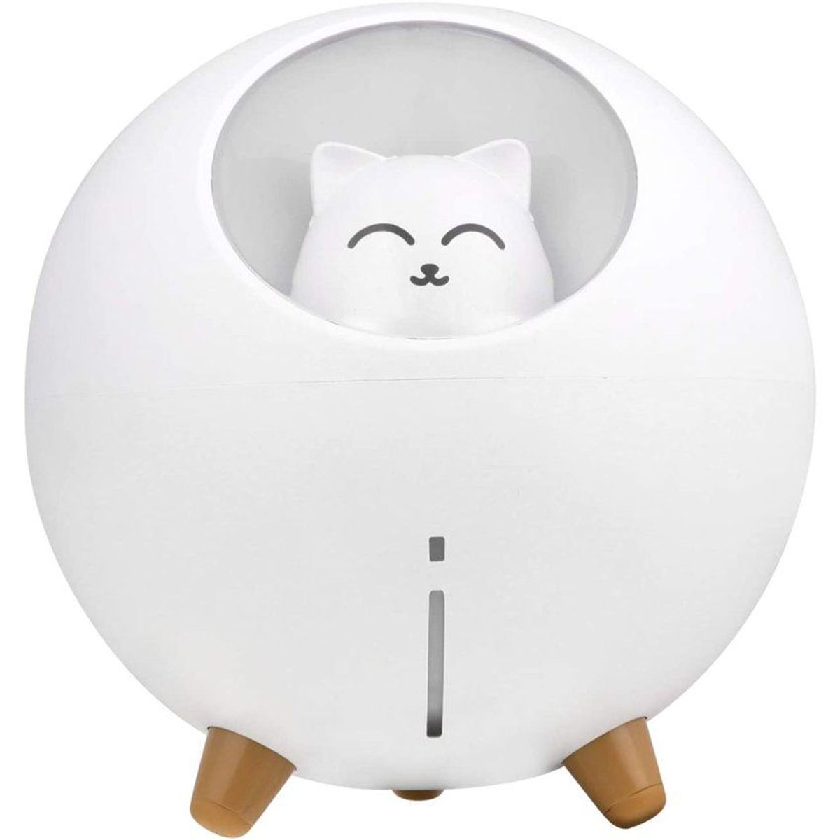 ZHOPI CO - Difusor Humificador De Aromas Ultrasonico De Gato Con Luz 220 ml