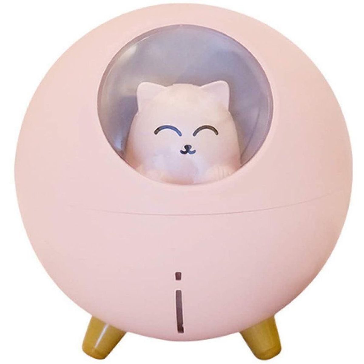 ZHOPI CO - Difusor Humificador De Aromas Ultrasonico De Gato Con Luz 220 ml
