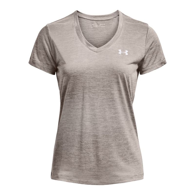 UNDER ARMOUR - Camiseta Under Armour Tech Ssv Mujer-Gris