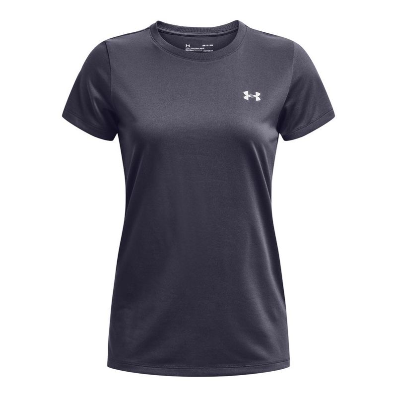UNDER ARMOUR - Camiseta Under Armour Tech Ssc Mujer-Azul Oscuro