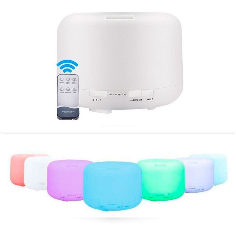 ZHOPI CO - Humidificador difusor de aromas tv grande 500ml  + control