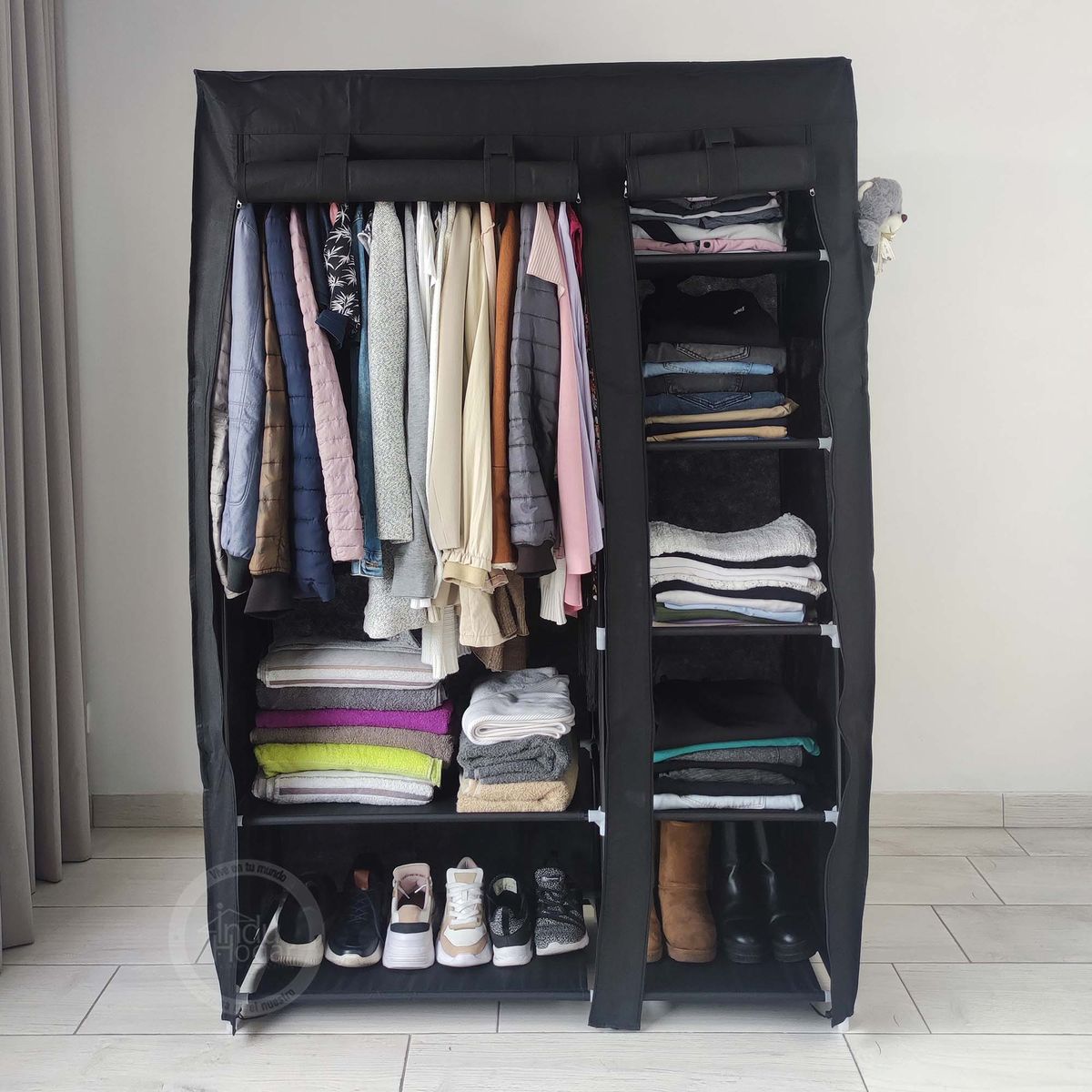 INDUHOGAR - Closet sencillo desarmable con forro marca induhogar