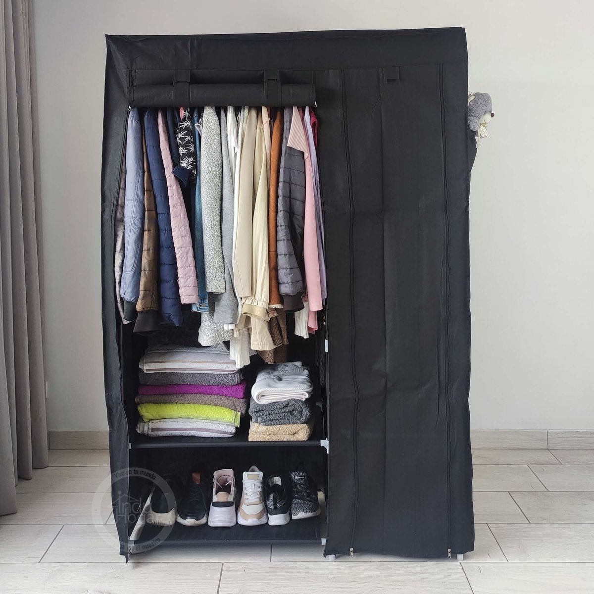INDUHOGAR - Closet sencillo desarmable con forro marca induhogar