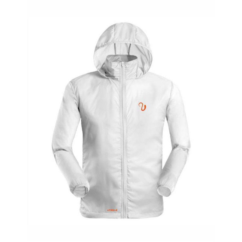 UTESLA - Chaqueta rompevientos utesla urain-blanco