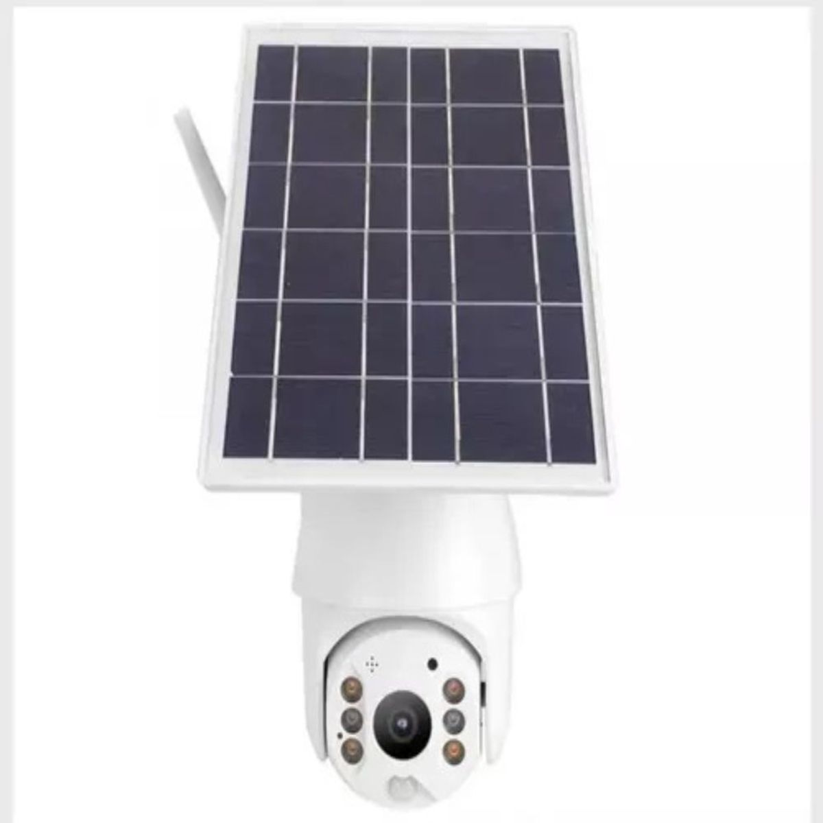 GENERICO - Camara Ip Domo Panel Solar Wifi Robotica Seguridad