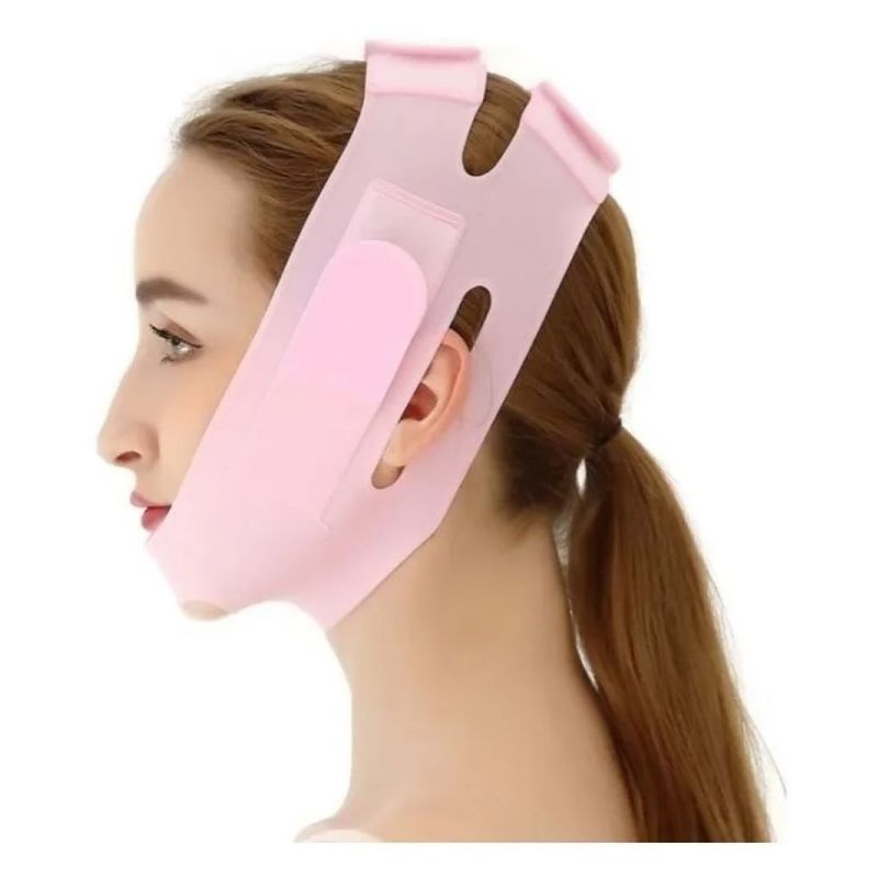 ZHOPI CO - Faja Facial Reutilizable Ajustable Reductor Cachetes Papada