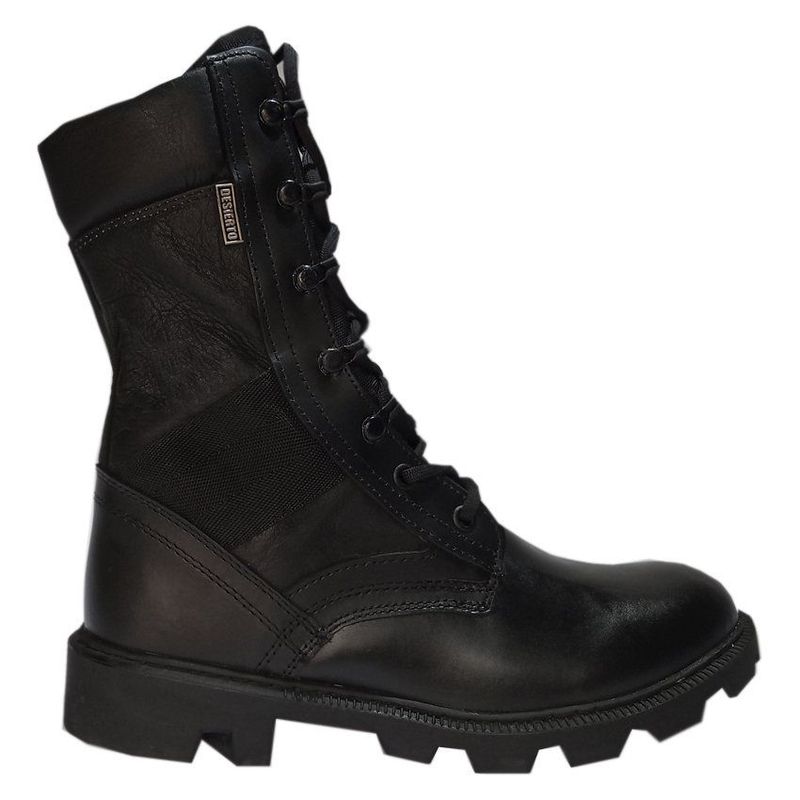 DESIERTO - Botas militares desierto Chihuahua color negro