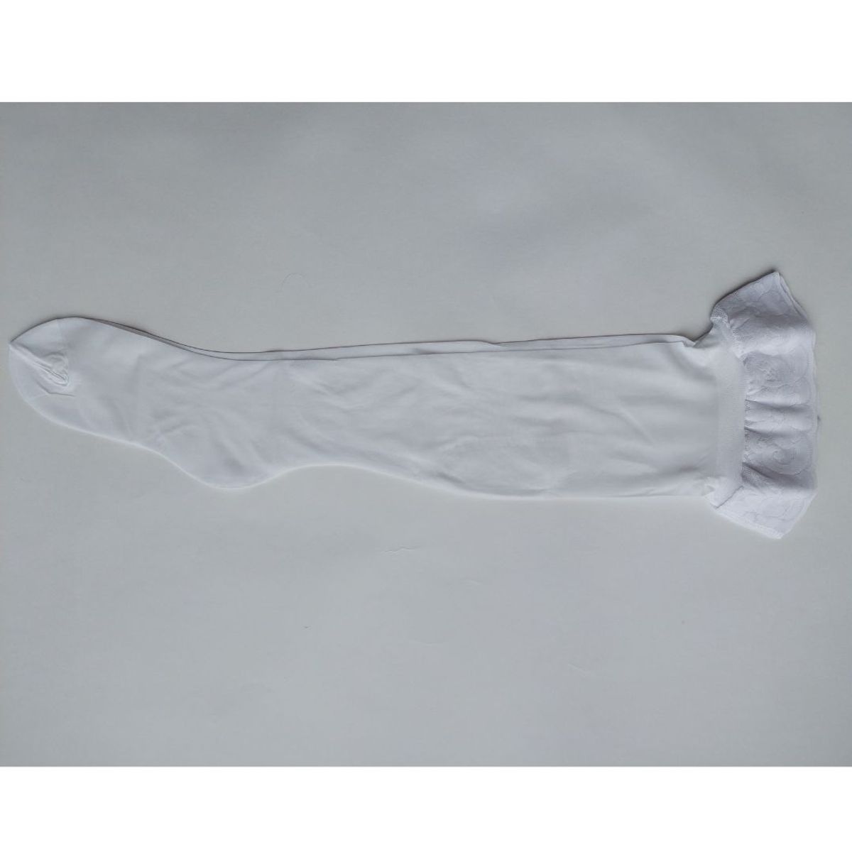 GENERICO - Medias veladas para liguero keiby Blanco L- Xl