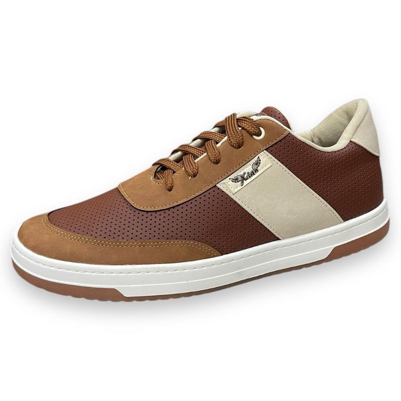 XIAN SHOES - Sneaker Cafe Gold MASCULINO