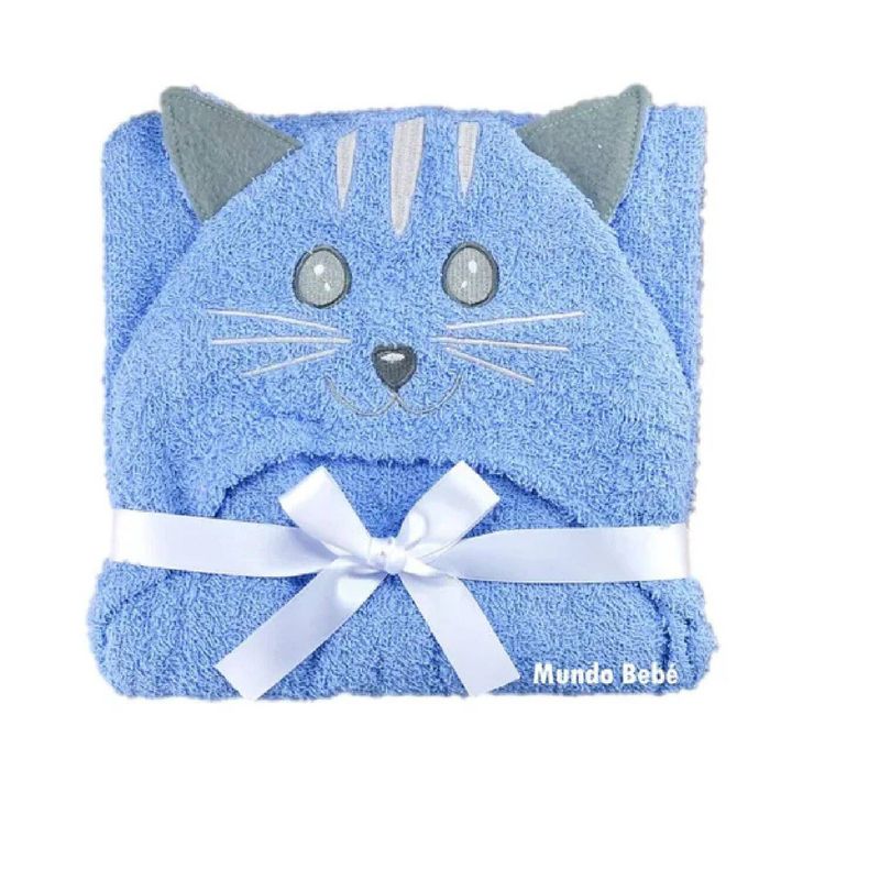 MUNDO BEBE - Toalla bebe de baño con capota