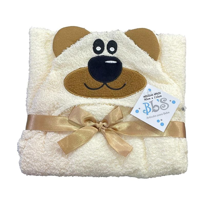 MUNDO BEBE - Toalla bebe de baño con capot