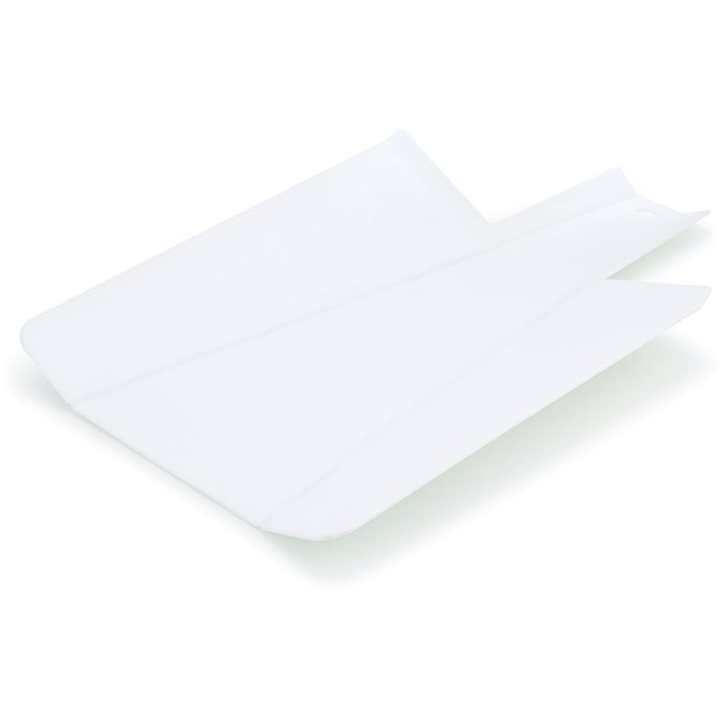 ESSENZA - Tabla de Picar Cube Essenza Plástica Blanca con Canales Guía