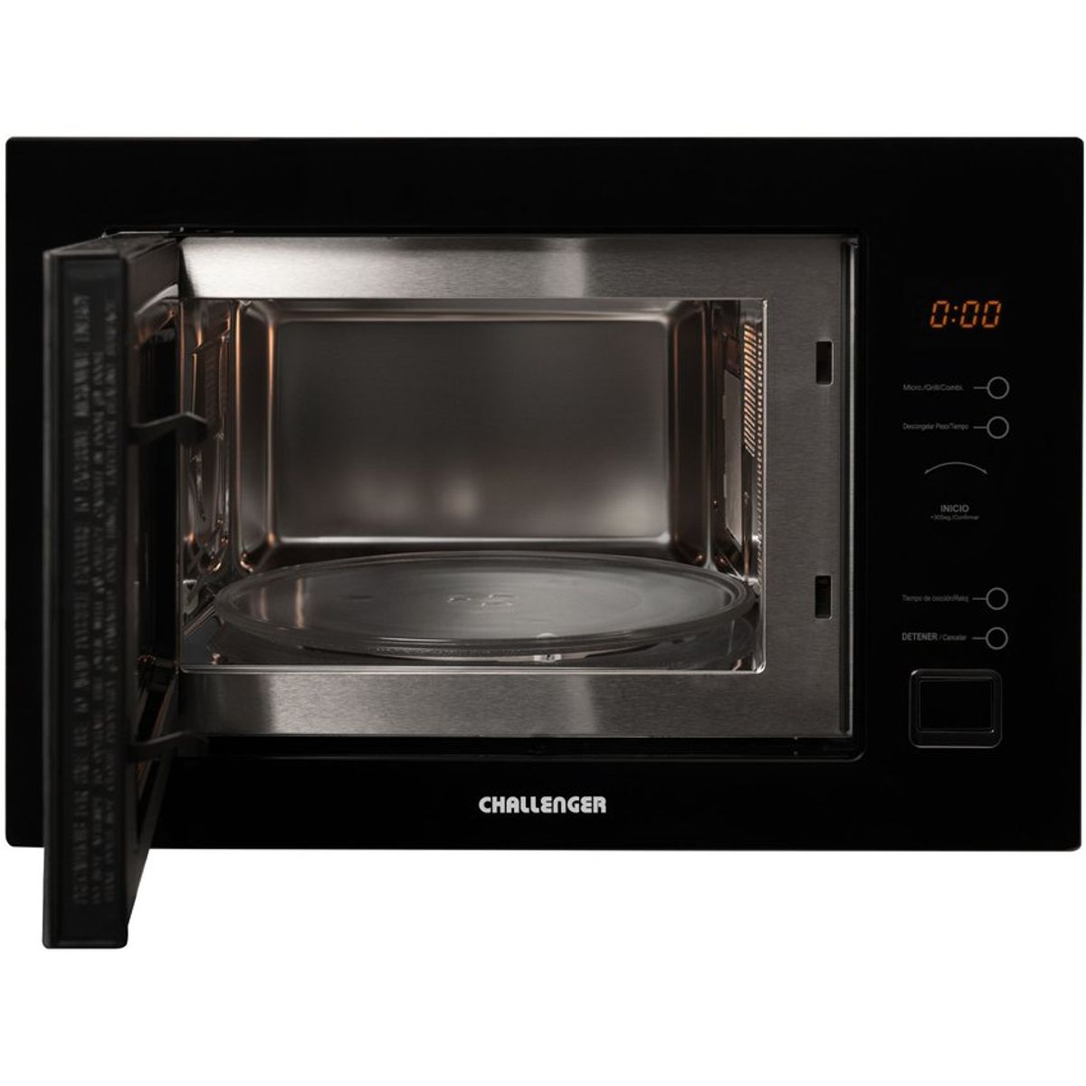 CHALLENGER - Horno microondas de empotrar challenger negro - ref. hm 8110