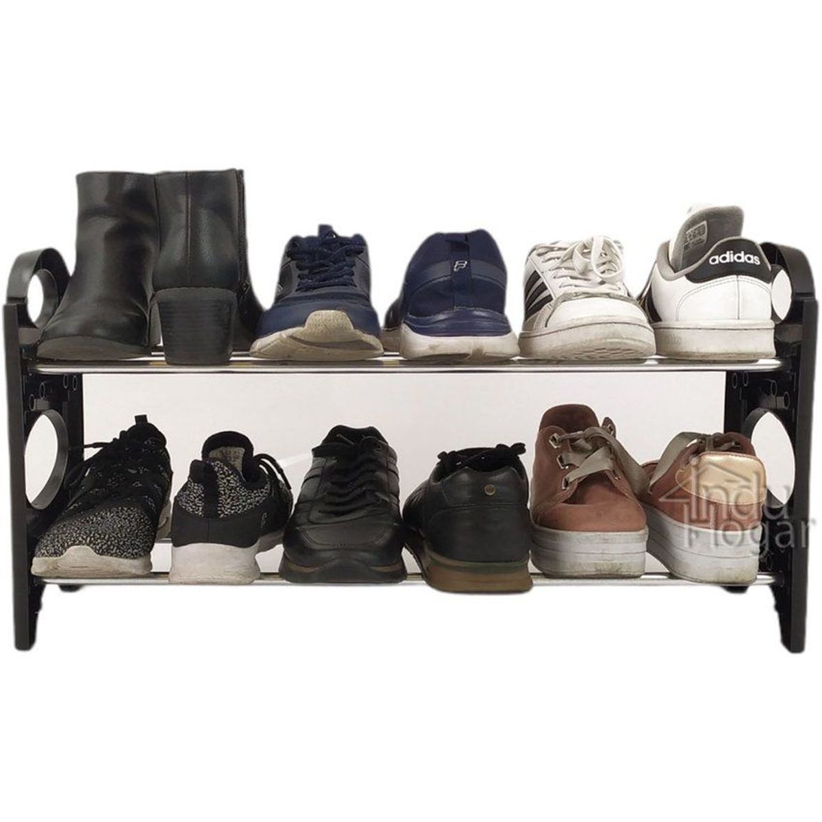 INDUHOGAR - Zapatera organizador de zapatos 6 pares desarmable marca induhogar