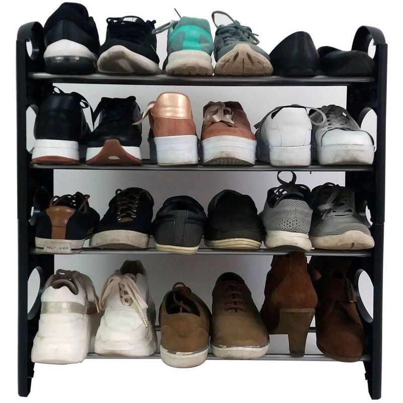 INDUHOGAR - Zapatera organizador de zapatos 12 pares desarmable marca induhogar