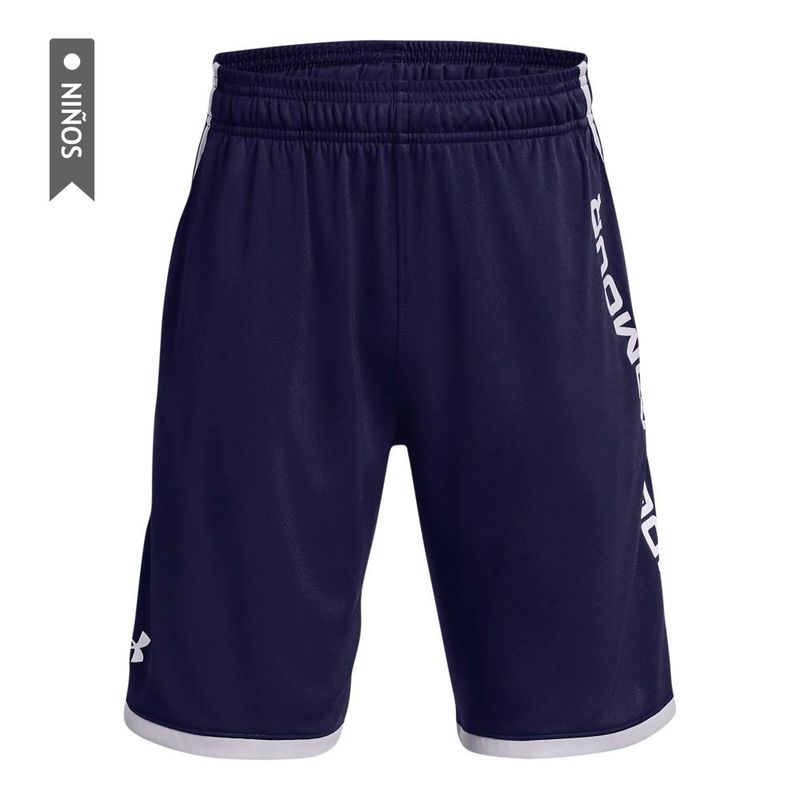 UNDER ARMOUR - Pantaloneta Under Armour Stunt 3.0 Niño-Azul